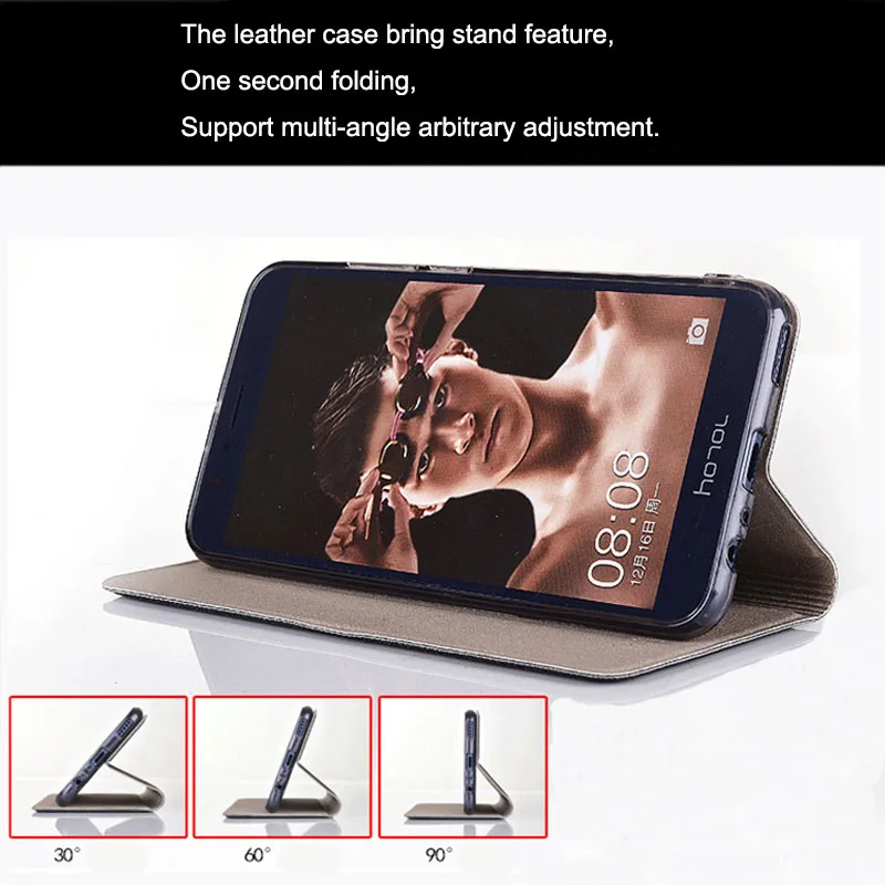 Чехол для Blackview A60 Pro плед Стиль Холст Узорная Кожа, флип-чехол для Blackview A60 Чехлы Coque