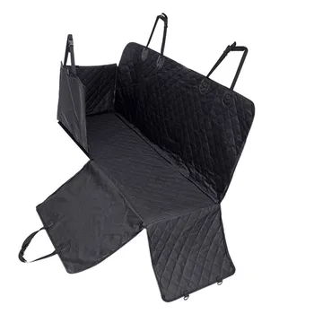 

Dog Car Seat Cover View Mesh Pet Carrier Car Rear Back Seat Mat Hammock Cushion Protector With Zipper And Pockets Dog Supplies