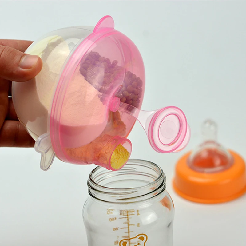 Baby Milk Powder Formula Dispenser Feeding Food Container Infant Storage Feeding Box Toxic-free Kids Baby Bottle Container