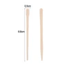 100 Pcs Disposable Waxing Wax Wooden Bamboo Sticks Spatula Tongue Depressor Kit Hair Removal Cream Depilatory Beauty Tool 6
