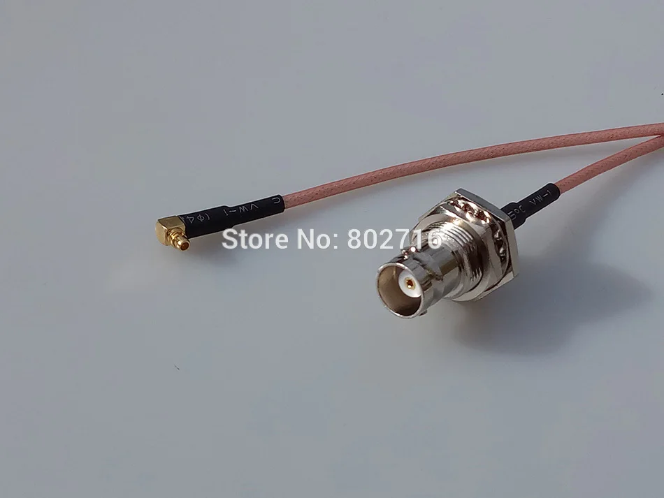 RF MMCX Male plug Switch BNC Female Jack1