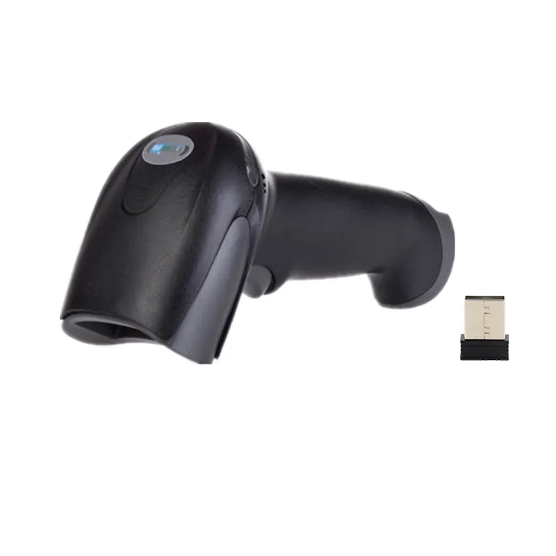 Barcode Scanner Wireless Laser Scan Ner Gun Supermarket Retail Stores Bar Code Reader