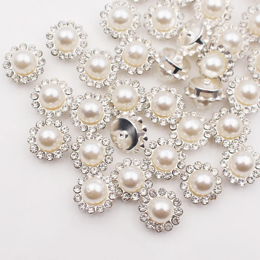 30pcs-100pcs 믹스 컬러 크리스탈 Strass 실버 레이스 클로 돌 의류에 대 한 라인 석 바느질 패브릭 공예 의류 보석 비즈