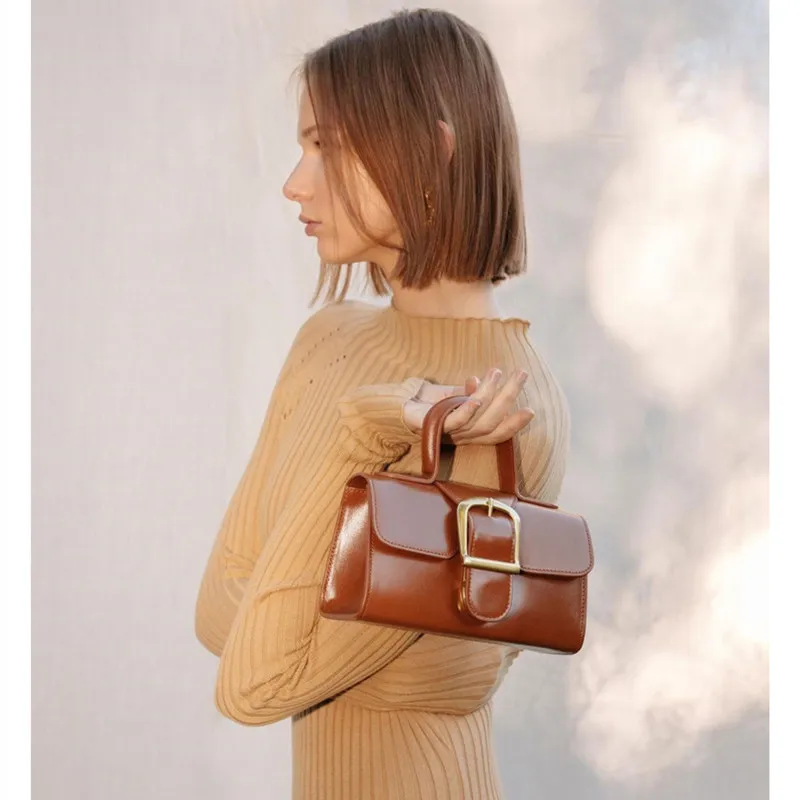 Женская сумка сетчатая красная винтажная квадратная сумка-слинг с крокодиловым