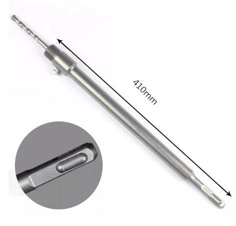 Square handle SDS PLUS 30-160 мм электрическая пила для бетона, полый сердечник, сверло с хвостовиком 110-530 мм, цементный камень, стена, кондиционер, сплав - Цвет: Square handle