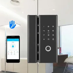 TTLock – serrure de porte électronique numérique, Bluetooth, wi fi, application de verrouillage par empreinte digitale, mot de passe, Alexa Google smart do 