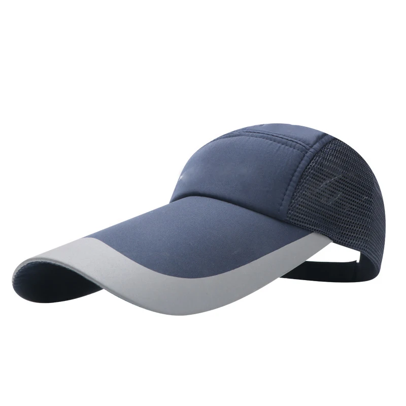 Spring and Summer Outdoor Work Mountaineering Fishing 14cm Long Brim Quick Drying Breathable Baseball Cap