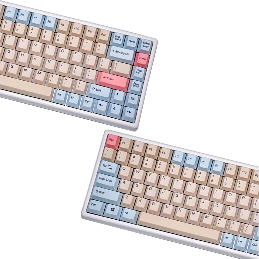 Набор клавиш 92 PBT для 68 84 65% 75% механическая клавиатура Tada68 Nj68 Keycool KBD75 Cherry или Clone