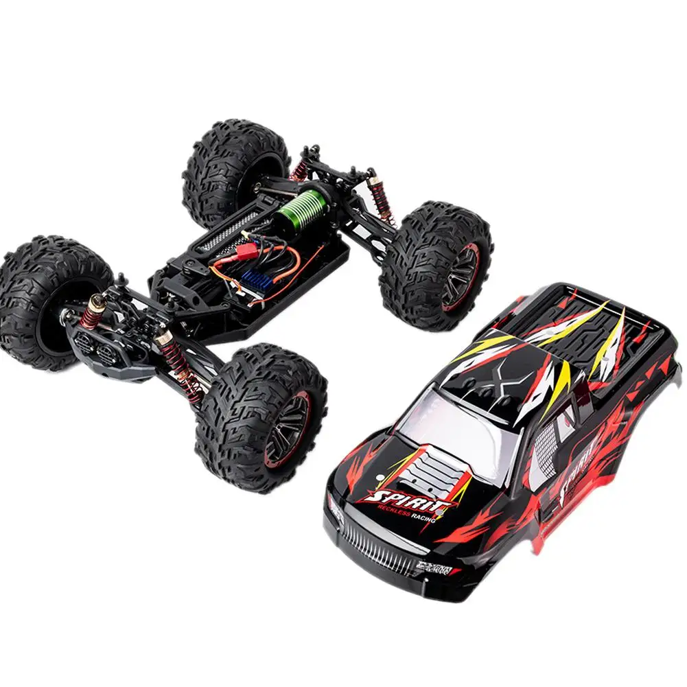 Радиоуправляемая машина высокоскоростная 2 4G 1/10 4WD бесщеточная большая ножка
