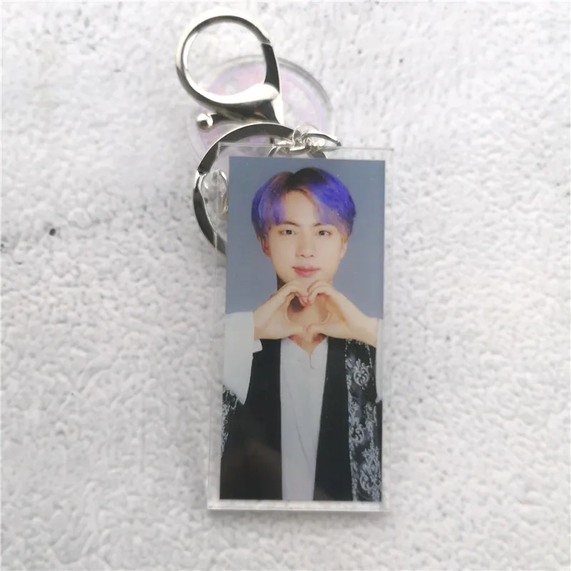 Bangtan Boys FM 5TH Magic Shop акриловый брелок для ключей карта душа Persona квадратный брелок JUNG KOOK JIMIN JIN SUGA