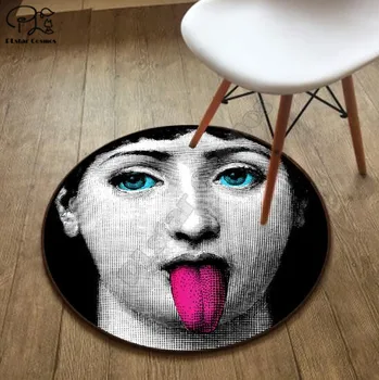 

Lina Cavalieri carpet Square Anti-Skid Area Floor Mat 3D Rug Non-slip Mat Dining Room Living Room Soft Bedroom Carpet