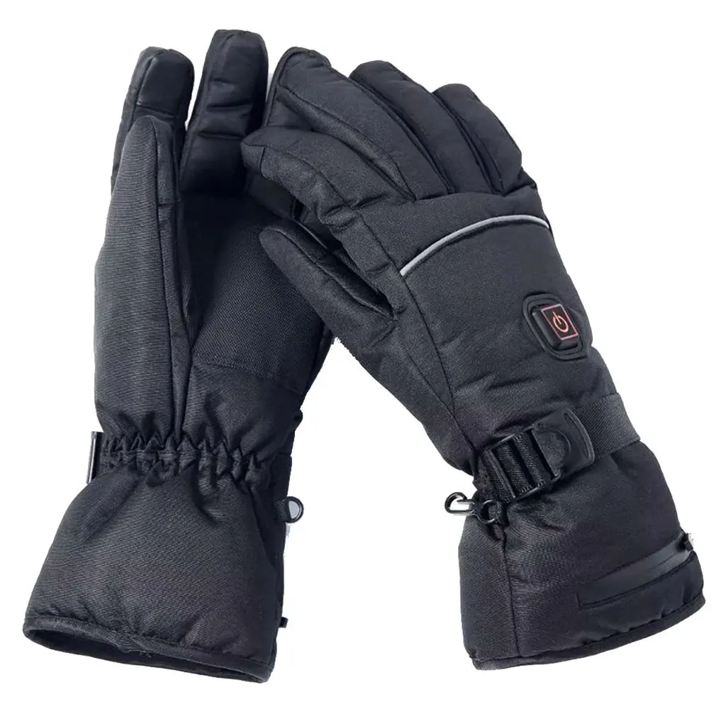 

Fr-023 Three-Speed Temperature-Adjustable Lithium Battery Gloves Winter Ski Warm Electric Heating Gloves