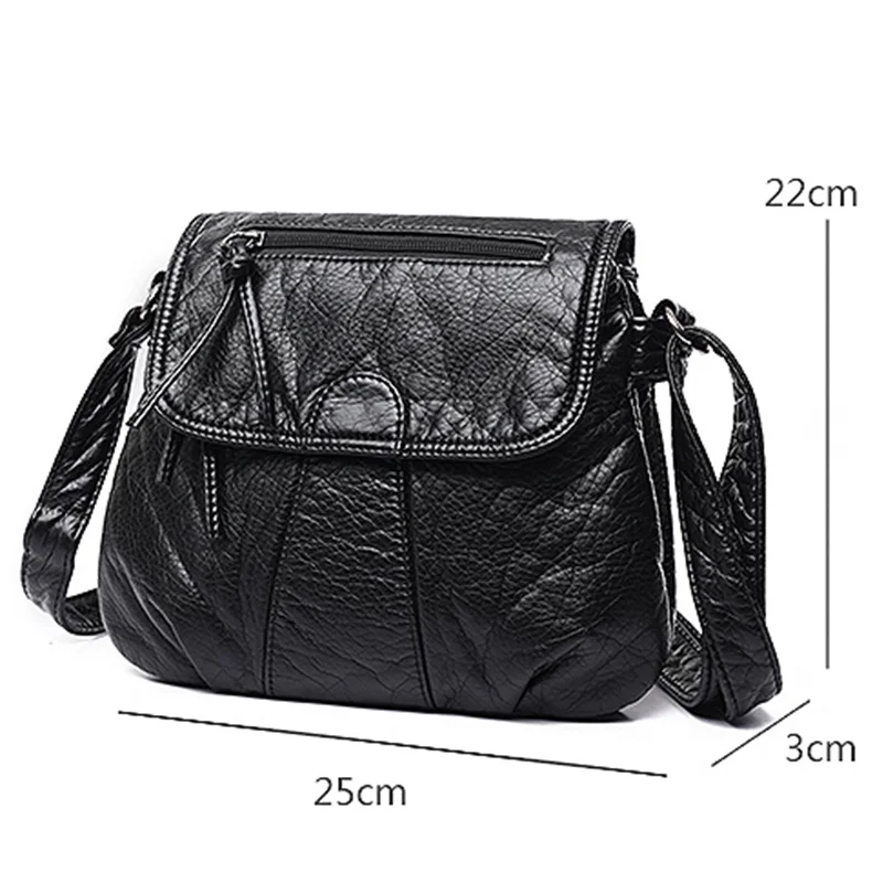 Brand Designer Women's Bags 2020 High Quality Crossbody Bag Soft PU Leather Shoulder Bag Fashion Women Bags Handbags Purses 4