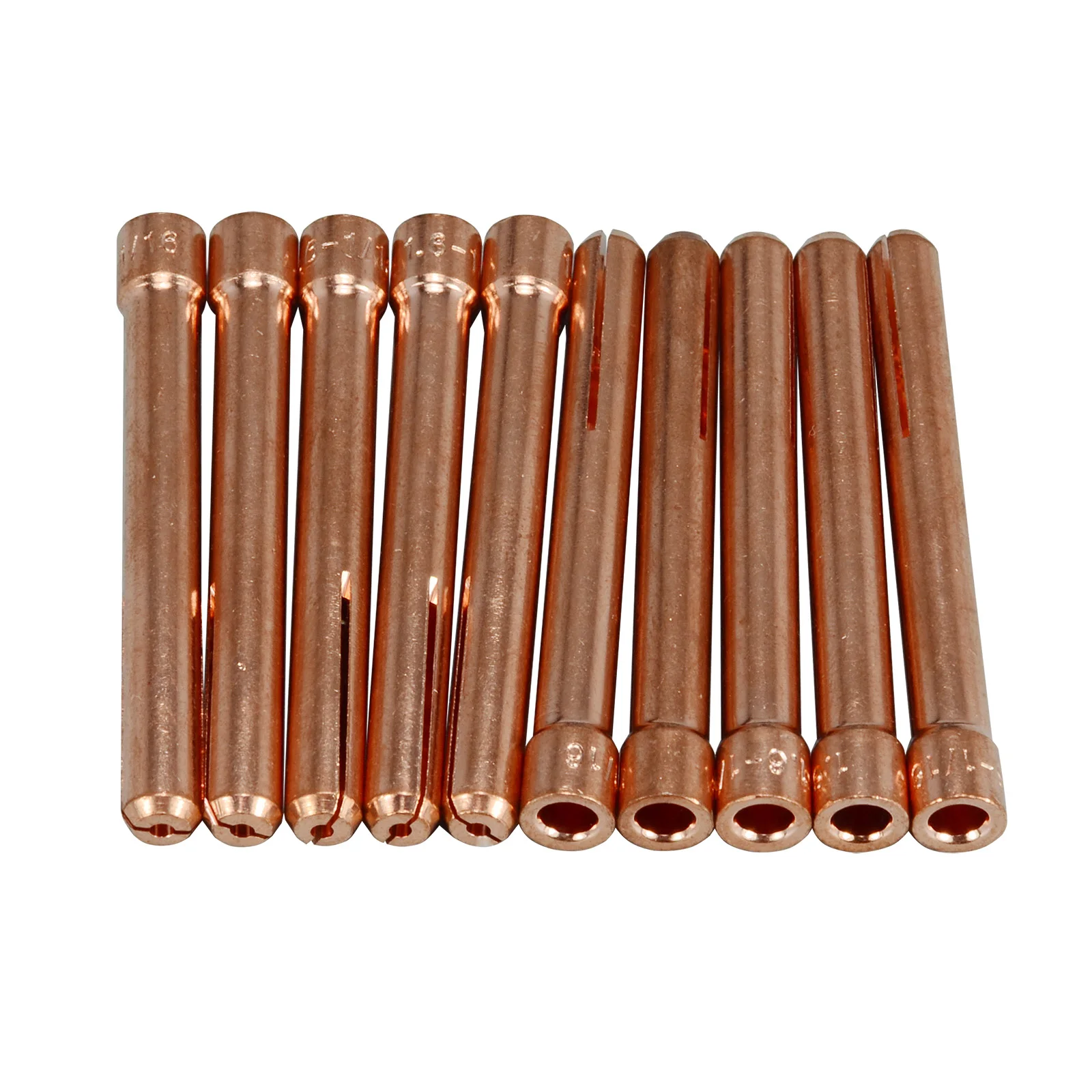 RIVERWELD Lenti Gas Stubby Per Torcia TIG 17/18/26 - 3 Pezzi, Foro 1,6 Mm (17GL116) - Compatibili Con Lincoln, Miller, WP, Migliorano Il Flusso Di Gas E La Visibilità