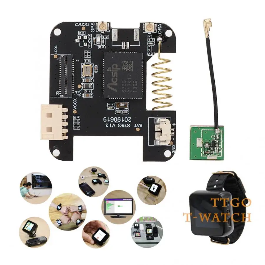 

Printer Part For TTGO T-Watch Lora Transmission+GPS Chip PCB Module Smartwatch Development Board Printer Supplies