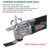 Quick-Release Oscillating Multitool Anti-Vibration Variable Speed Trimmer Renovator Electric Saw With Saw Blades Kit 2