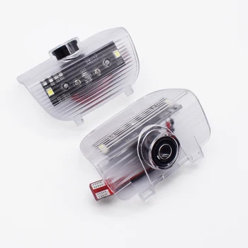 

2pcs Welcome Light For honda SPIRIOR Odyssey Elysion CR-Z Car Door Logo Shadow Projector Lamps LED Car Decor Lighting Gadgets