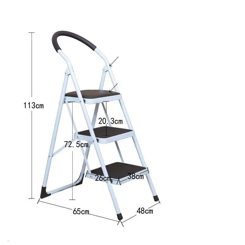 Плиант Tangga Lipat Escalon Plegable Marches Banco Escalera tabrete De Cocina Stepladder Merdiven стул Escabeau Лестница Стул - Цвет: Version M