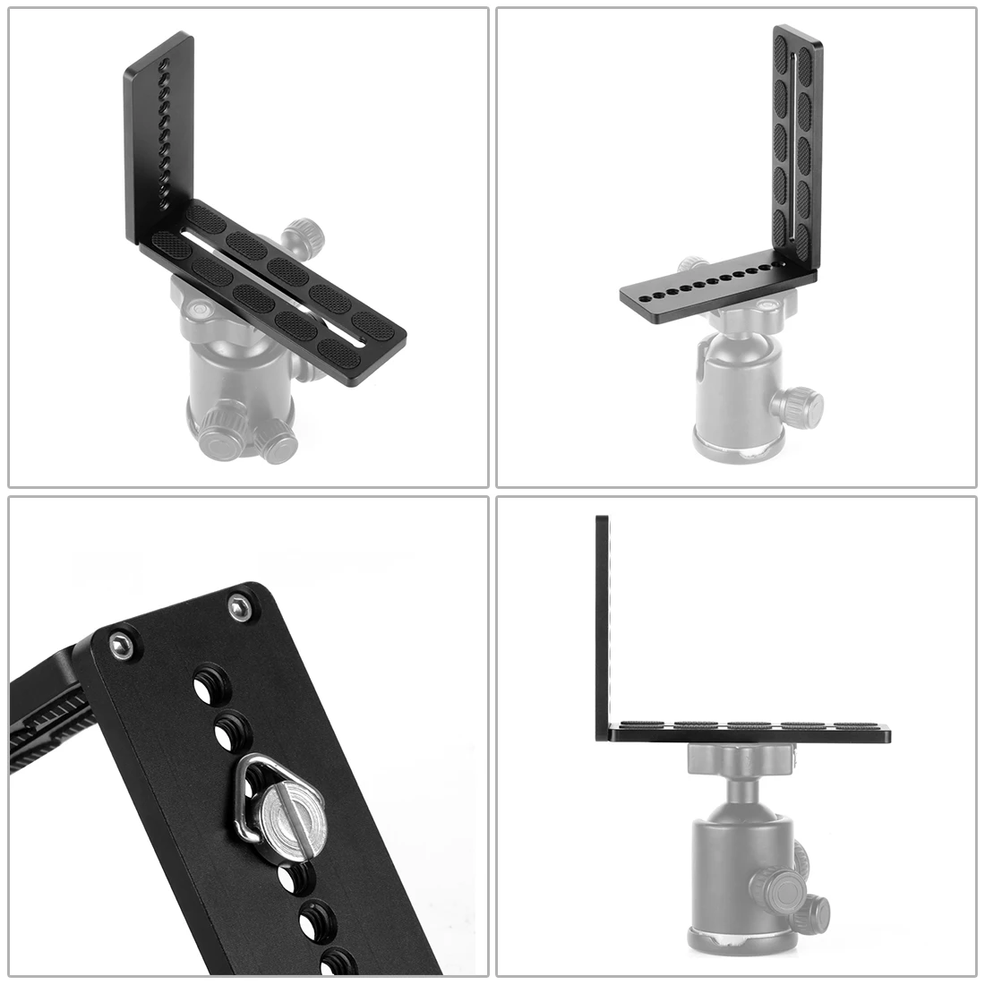 Suport rapid pentru gimbal DJI Moza Zhiyun - Placă L din aluminiu CNC