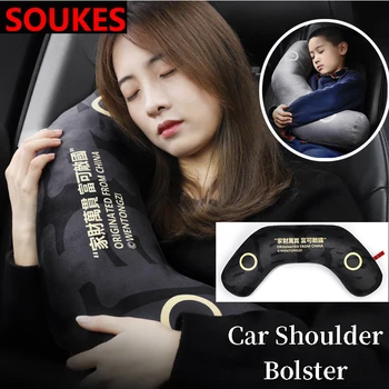 

Car Safety Belts Shoulder Bolster Help Sleep Pillow For Audi A3 A4 B8 B6 A6 Mercedes Benz W205 W204 Skoda Octavia A5 A7 2 Abarth