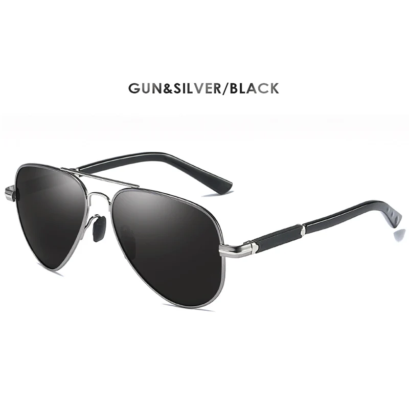 Gun silver-gray