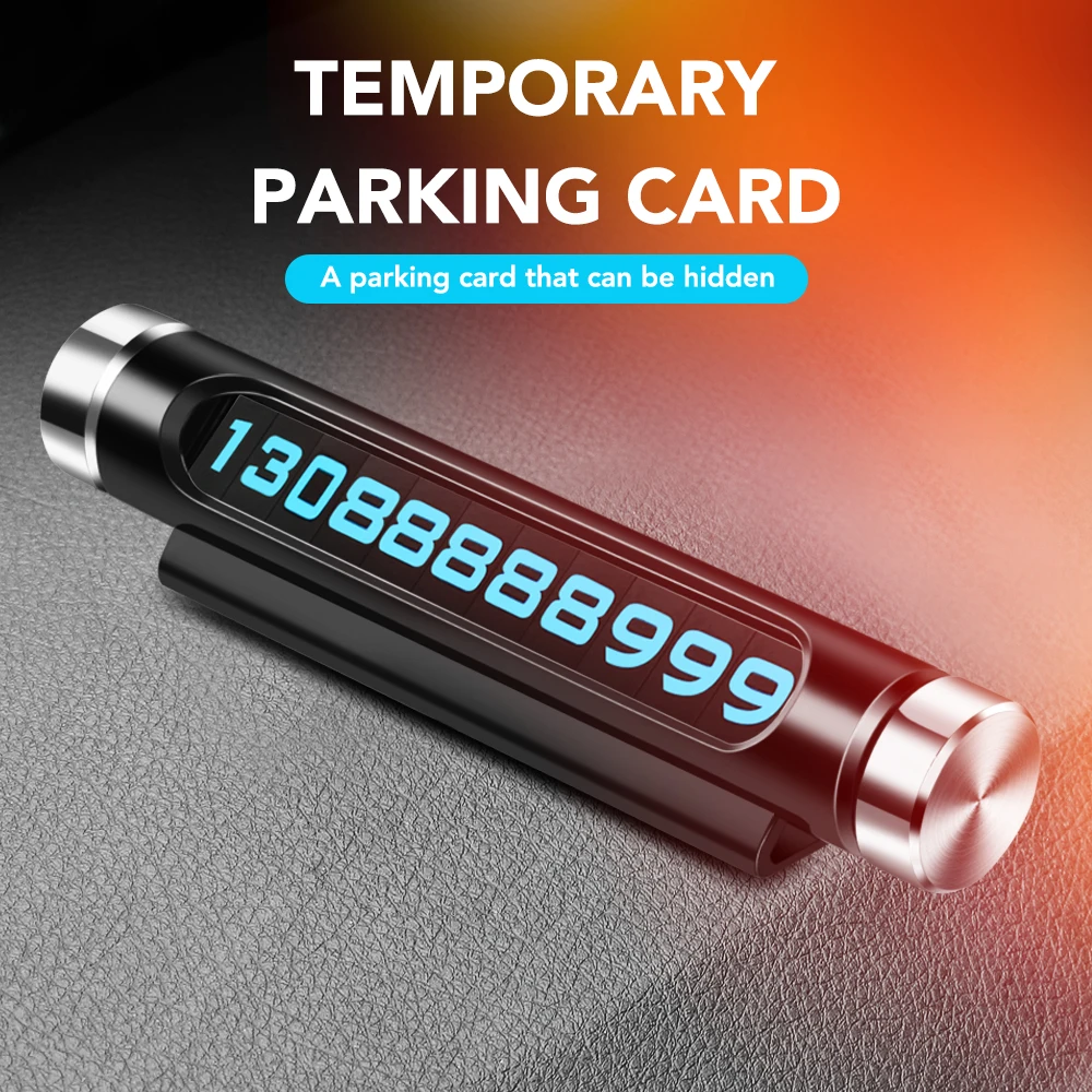 Стайлинг автомобиля временная парковочная карта для Kia Rio K2 Sportage Soul Mazda 3 6 Lada Skoda