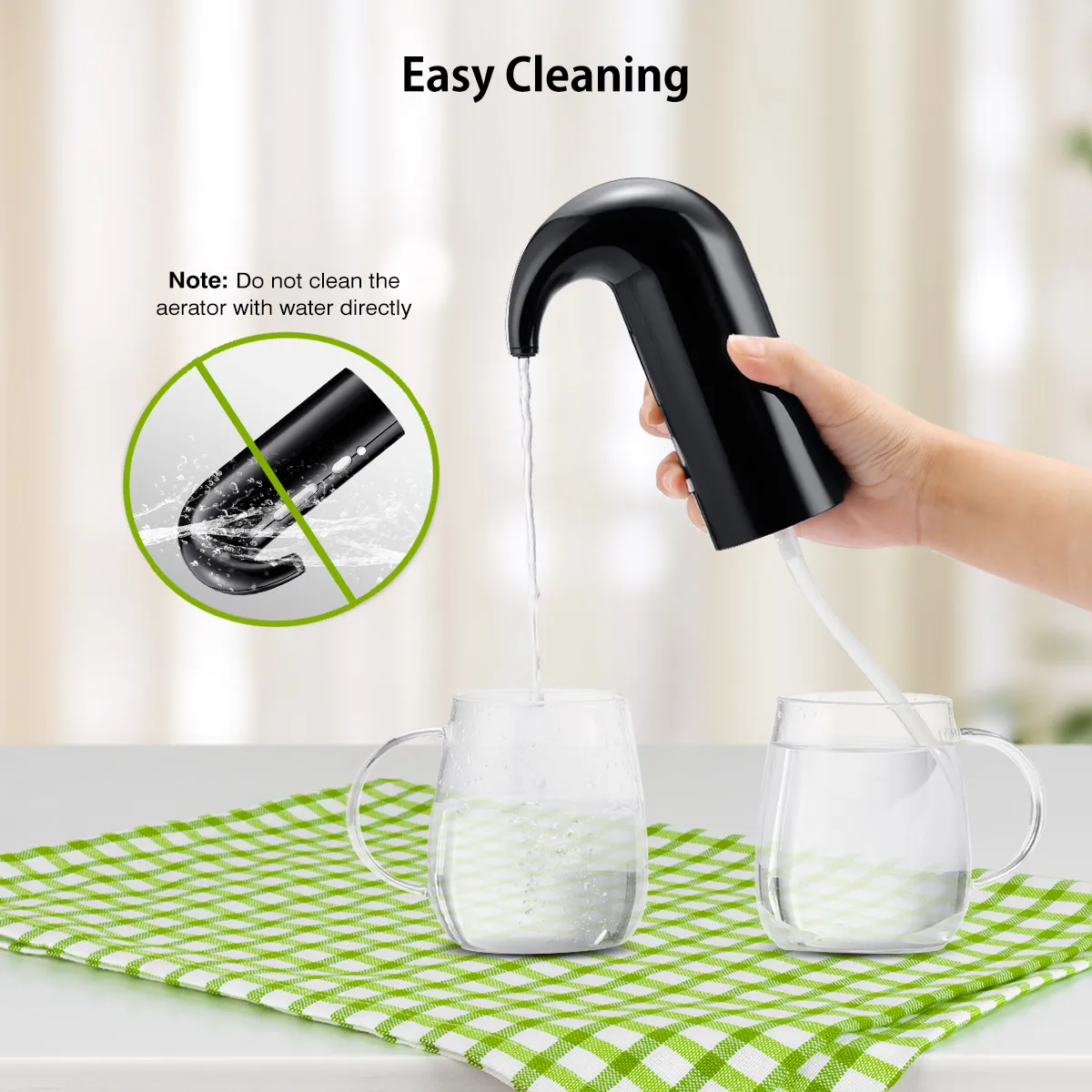 

2019 Electric Wine Aerator Fast Decanter Magic Aerator Pourer Decanter Auto Decanter Dispenser Wine Accessories Sobering Tools
