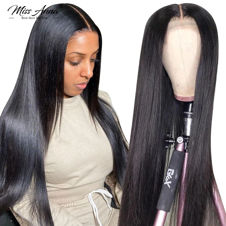 lace-front-human-hair-wigs-short-straight