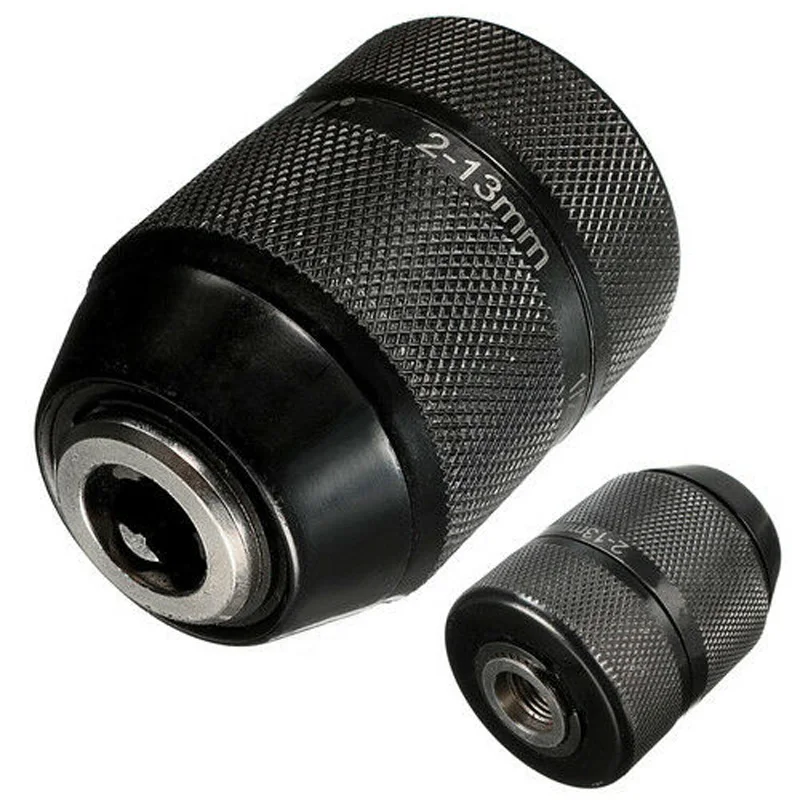 New Arrival 1*Keyless Drill Chuck 1/20-20UNF Drill Chuck Accessories Equipment 1pc Tool Drill Steel Black