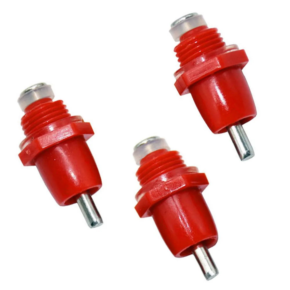 Poultry Water Dispenser Poultry Drinking Cups Poultry Waterer Rabbit Water Nipples 10 Pcs Poultry Chicken Nipple Drinker