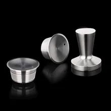 Из нержавеющей стали многоразового использования Nescafe dolcee Gusto капсулы многоразового использования dolcegusto металла капсулы использования 500 раз капсулы многоразового использования