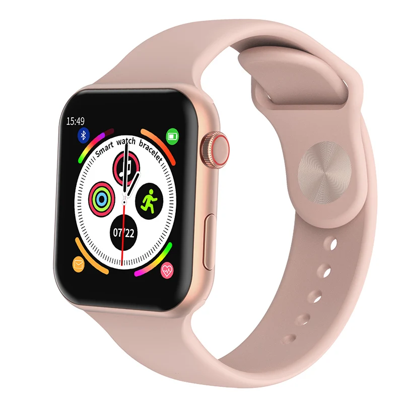 Pink Timewolf Smartwatch IP68 полный сенсорный экран для сердечного ритма Смарт-часы Android крови кислородом водонепроницаемые Смарт-часы для мужчин для IOS телефона - Цвет: Pink