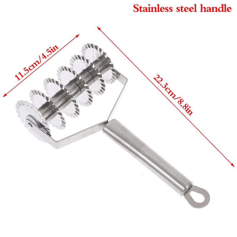 1pcs Pressing Machine Non-slip Handle Kitchen Gadgets oodle Section Shallot Cutter Spaetzle Makers Noodles Cut Knife Manual n