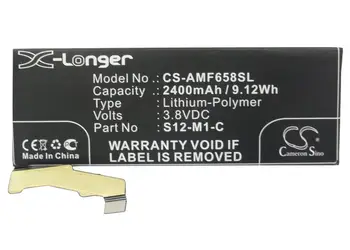 

Cameron Sino Battery for Amazon Fire Phone Fire Phone 32GB Fire Phone 64GB Replacement Amazon 26S1003-A 58-000057 2400mAh