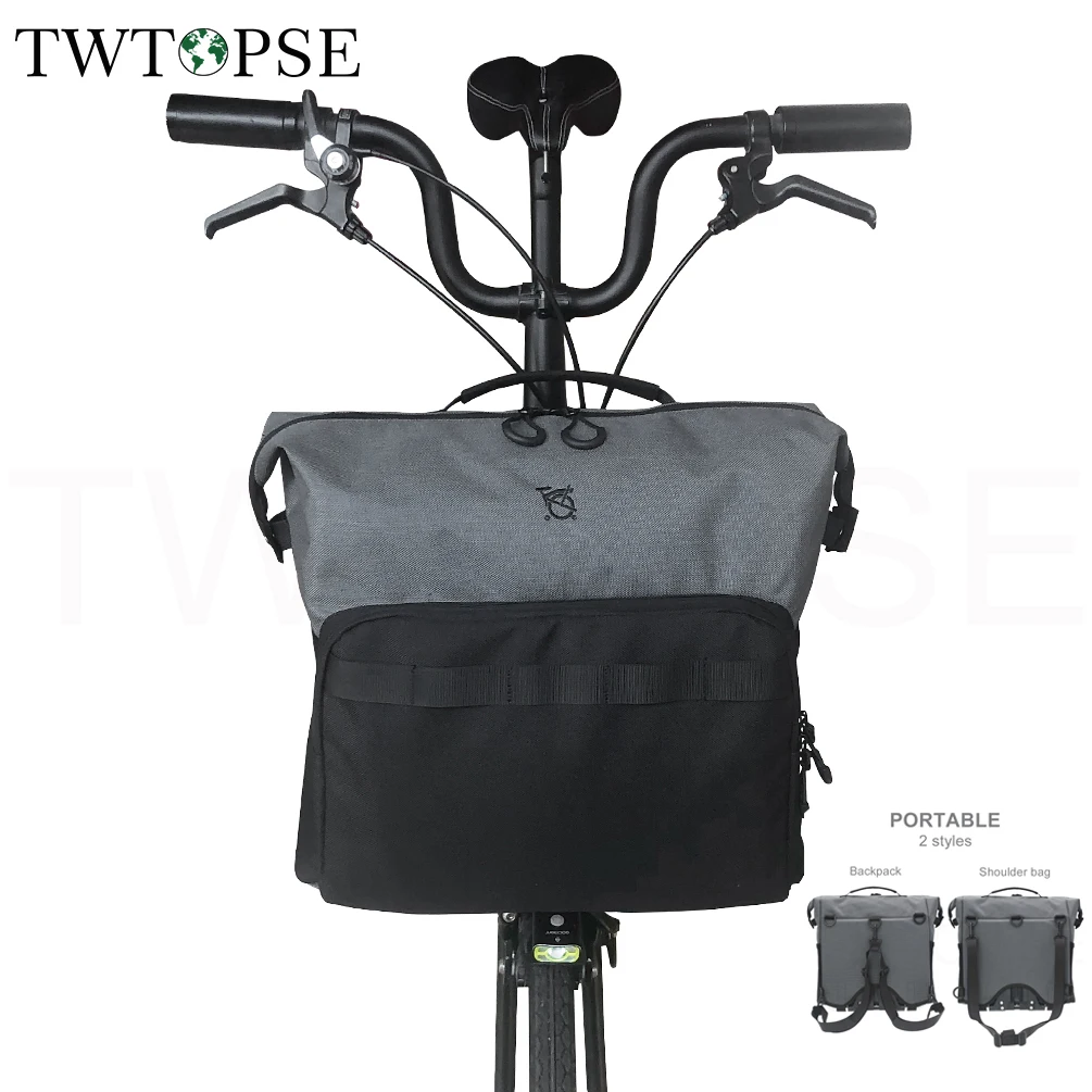 TWTOPSE Backpack M Bike Bag For Brompton Folding Bike Bicycle 3SIXTY Pikes  Rain Cover Fit 3 Holes Dahon Tern Laptop Computer Bag - AliExpress