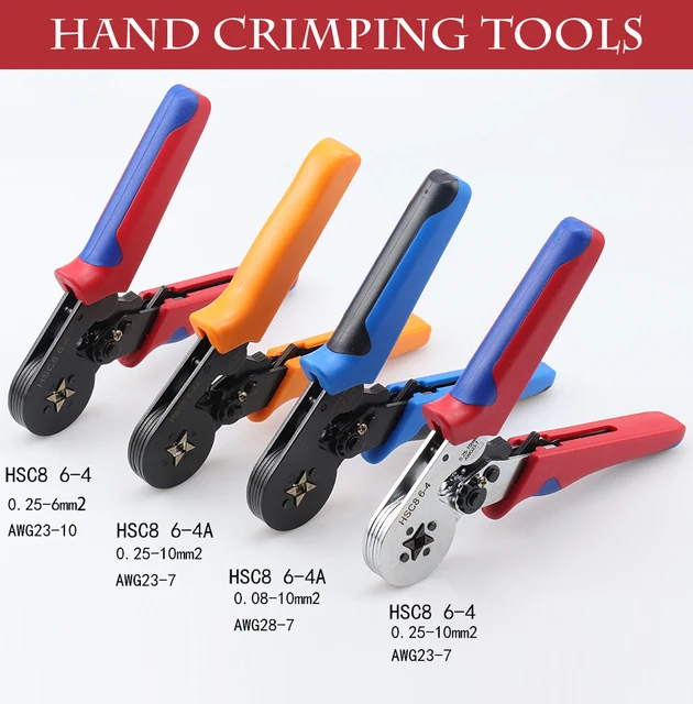 100 Connettori Elettrici Autoregolanti 10mm² Con Isolamento - Terminali A Crimpare Per Cavi E Fili - Foto 6