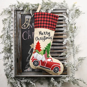 

Gift Stockings Bag Tree Home Wall Decoration Present 45*26cm Christmas