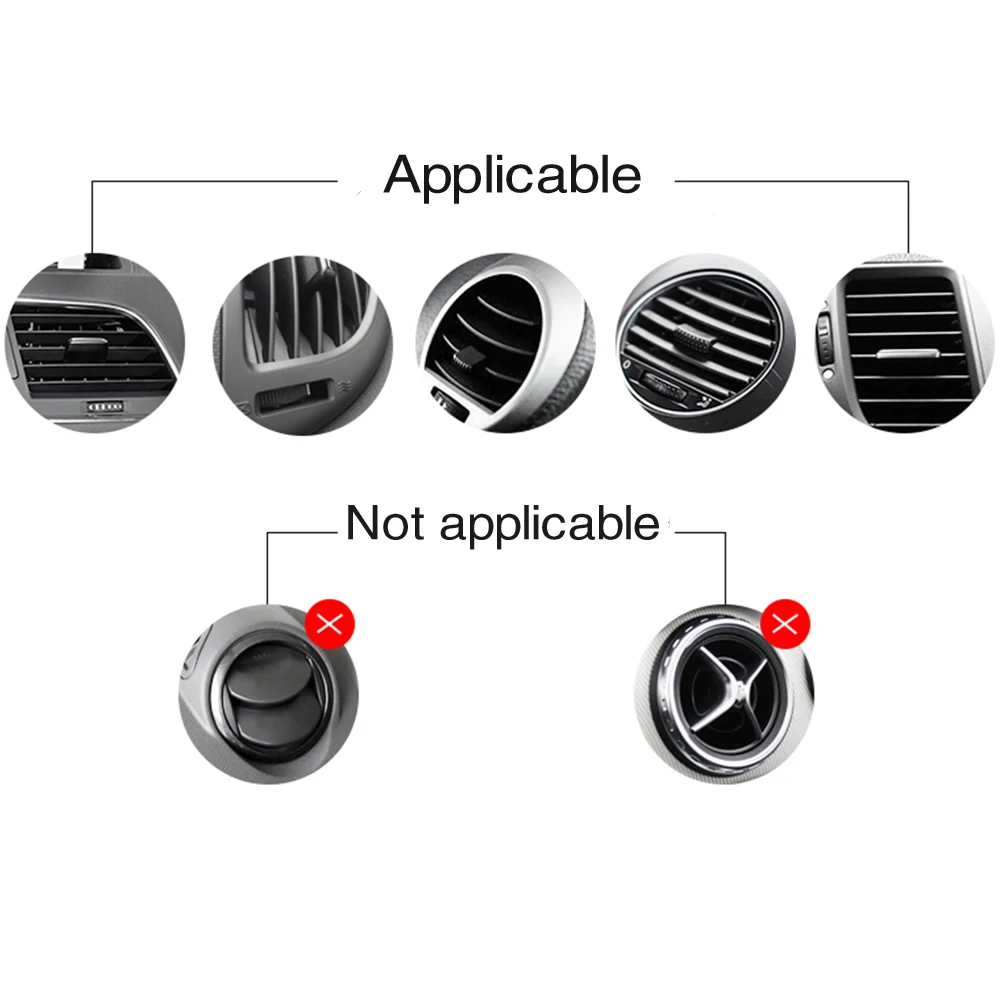 Универсальный автомобильный держатель для телефона с креплением на вентиляционное отверстие, держатель для смартфона для телефона в автомобиле, без магнитного держателя для мобильного телефона Z4