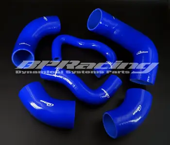 

Silicone Turbo Intercooler Hose / Pipe For MITSUBISHI LANCER EVO 7 8 9 CT9A 4G63 Blue