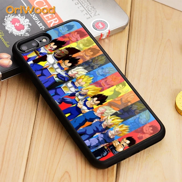 Чехол для телефона OriWood Anime DBZ Dragon Ball Z Goku Gohan Vegeta iPhone 5 6s 7 8 plus 11 12 pro X XR XS max Samsung S7 S8 S9 S10