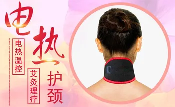 

neck Medical Neck Moxa Moxibustion Massage Belt Usb Electric Heating Cervical Spine Far Infrared Warm Massager For Men Women