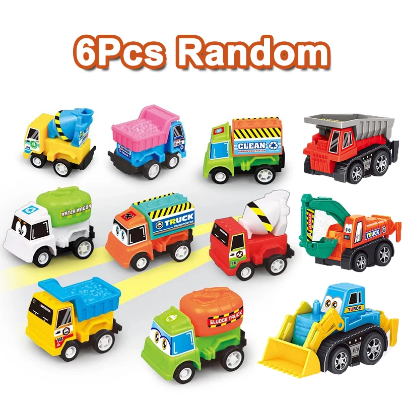 12Pcs/6Pcs Pull Back Car Brinquedos Carro Crianças Carro de Corrida Bebê  Mini Carros Desenhos animados Pull Back Bus Truck Crianças Brinquedos  Crianças Menino Presente GYH - AliExpress