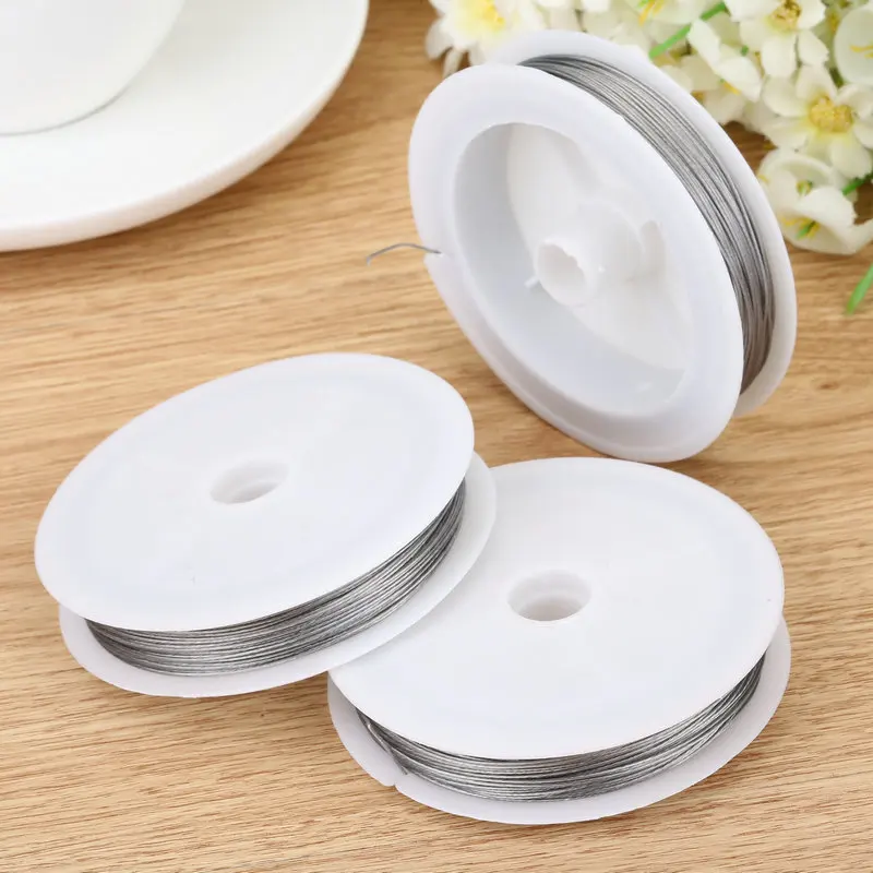 Filo Metallico Per Gioielli In Ottone – 10 Metri, Colore Argento, Spessore 0.8 Mm Per Creazioni Fai Da Te - 6