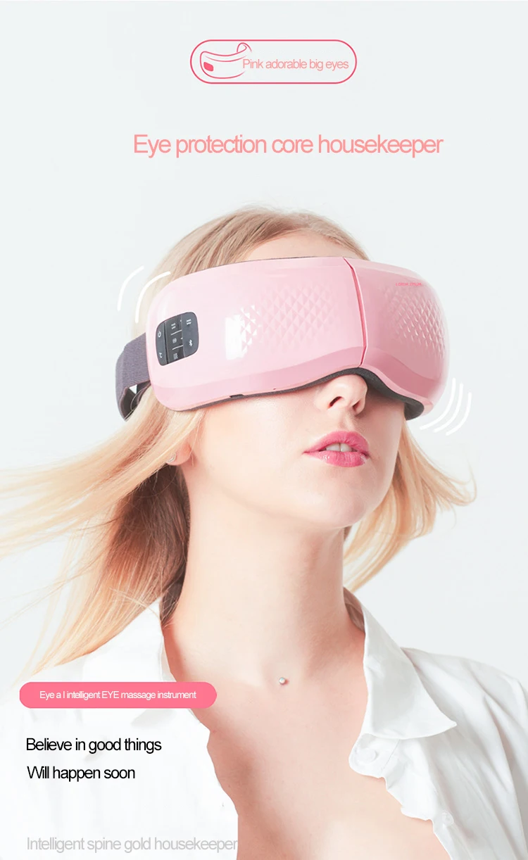 Dispositivo de Cuidados com os Olhos Electirc Inteligente Olho Massageador Anti Rugas Olhos Massagem Fadiga Aliviar Círculos Escuros Remover Aquecido Relaxar 7 Beleza e saúde