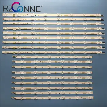 

LED Backlight strip For Samsung 55" TV V5DR_550SCA_R0 V5DR_550SCB_R0 UE55JU6800 UE55JU6872U CY-TJ055HGEV2H BN96-38481A 38880A