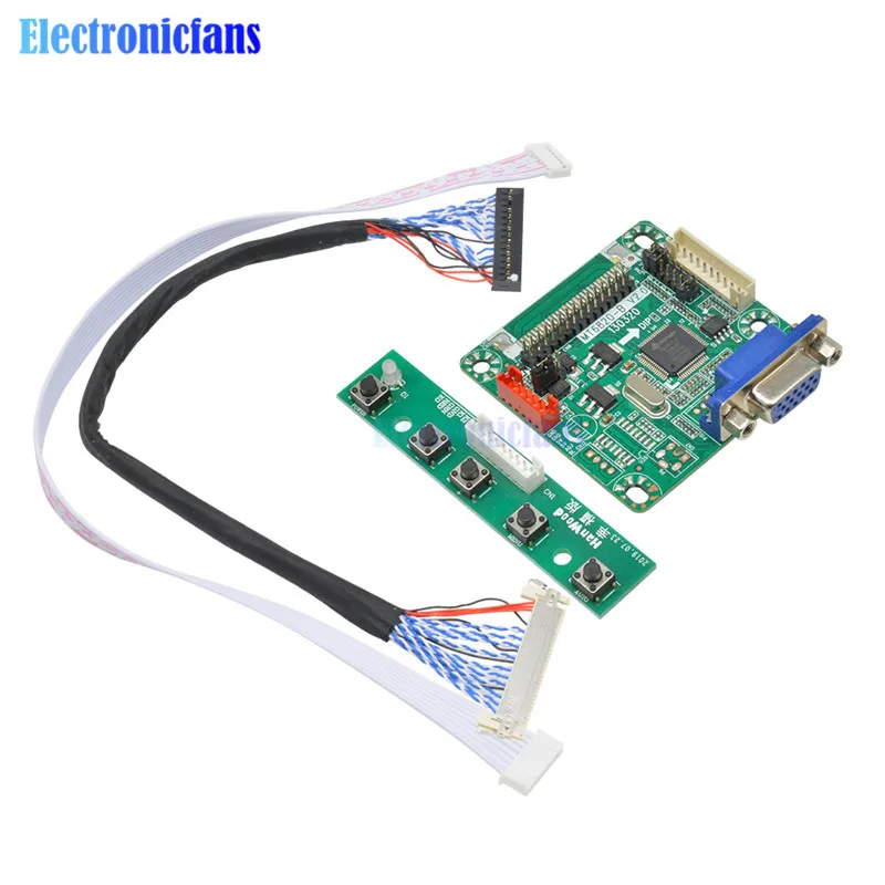 Универсальный LVDS ЖК монитор 6820 B плата контроллера экрана для ноутбука 5 в 10 42