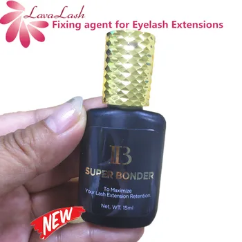 

15ml IB SUPER BONDER fixing agent for Eyelash Extensions Primer Cure adhesive bonding Eyelash grafting transparent curing liquid