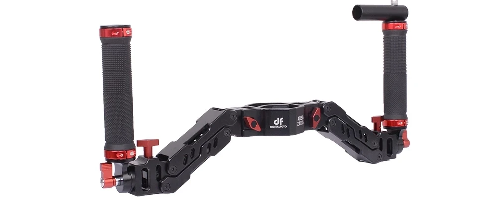 Alloy Aluminum Z axis Detachable Spring GIMBAL Dual Handle for DJI Ronin S/RONIN S2/SC2  ZHIYUN Crane 2 MOZA air 2