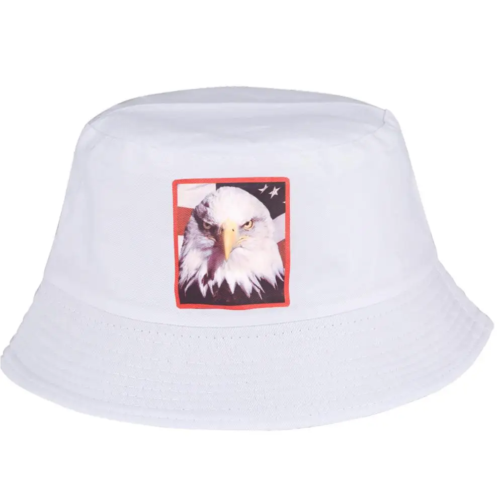 Summer White Women Bucket Hats Mens 