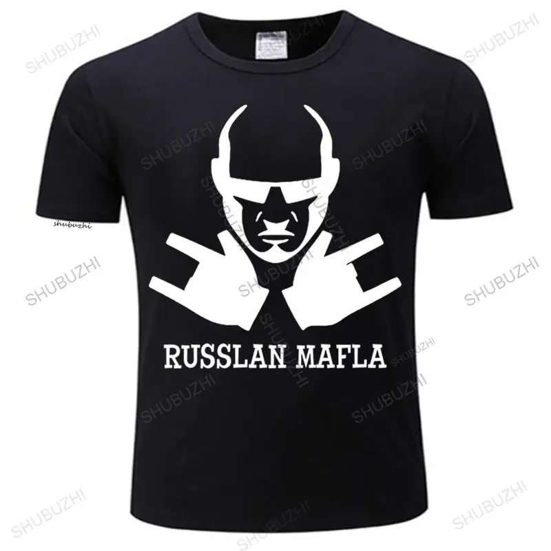 Модная Мужская хлопковая футболка крутая русская мафия брендовая